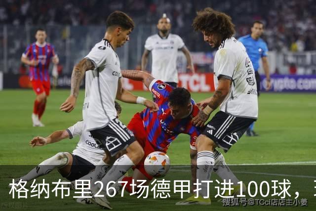 格纳布里267场德甲打进100球，现役德甲球员中第三位百球先生